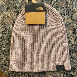The North Face Airspun Beanie - One Size - Fawn Grey (pink tint)